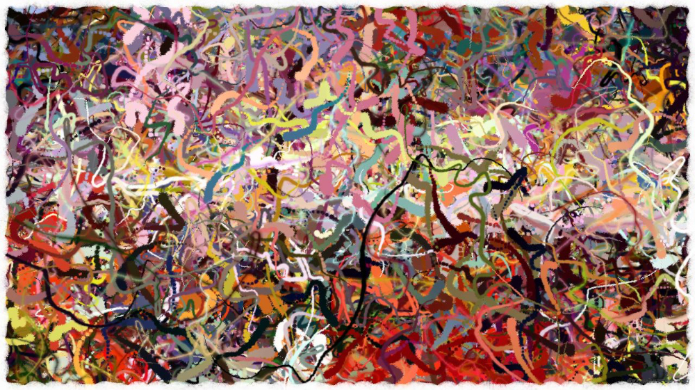 Image 'reflets &mdash; paint action sequence &mdash; some fun ideas 4'.