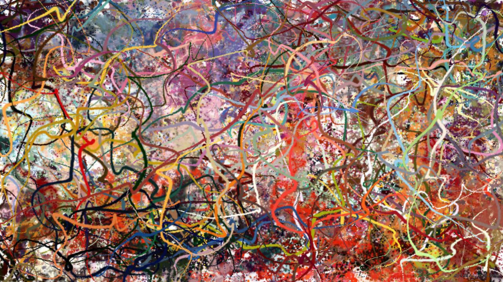 Image 'reflets &mdash; paint action sequence &mdash; some fun ideas 5'.