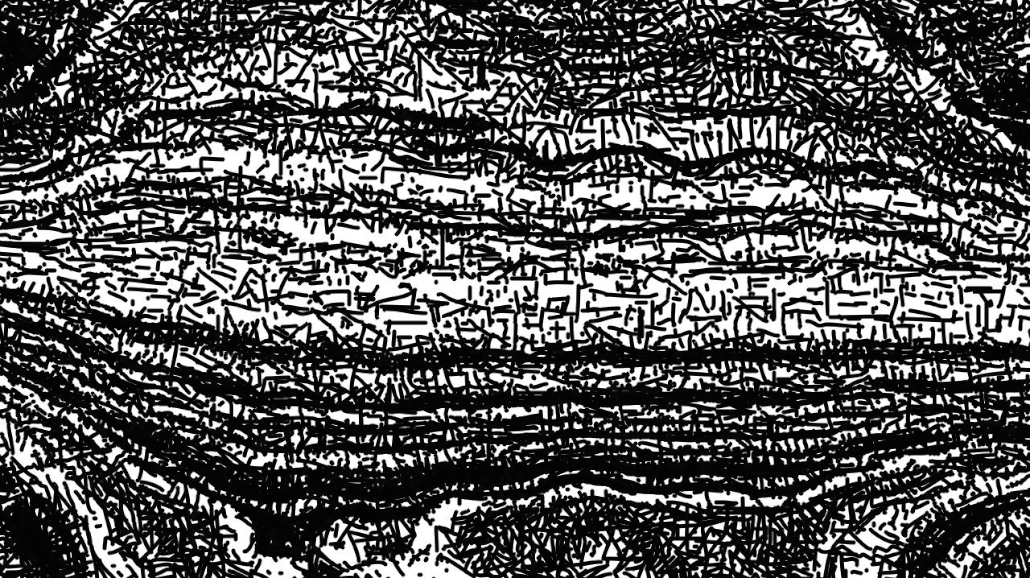 Image 'reflets &mdash; paint synthesiser classic &mdash; 4.0 collection sketch 1 1'.