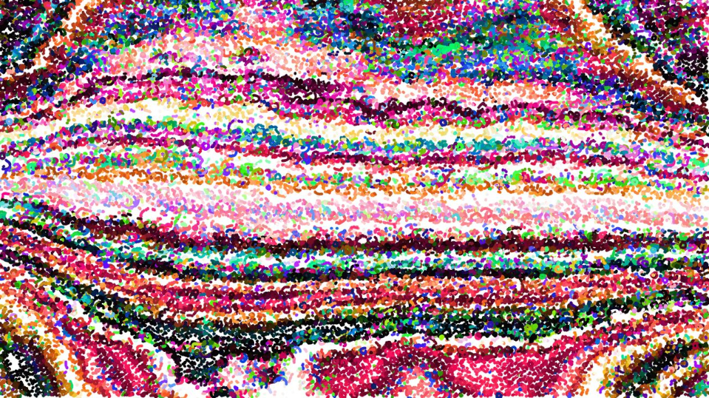 Image 'reflets &mdash; paint synthesiser classic &mdash; 4.0 collection sketch 1 3'.