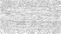 Fifth of 'reflets &mdash; paint synthesiser classic &mdash; 4.0 collection sketch 1'.