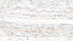 Third of 'reflets &mdash; paint synthesiser classic &mdash; 3.5 collection sketch 3'.