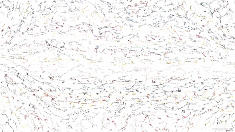 Image 'reflets &mdash; paint action sequence &mdash; sketch 1 2'.