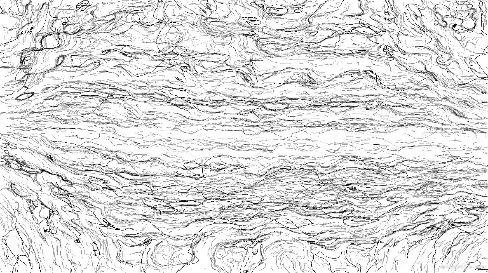 Image 'reflets &mdash; paint action sequence &mdash; sketch 1 6'.