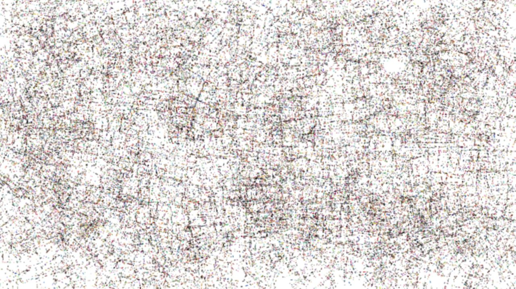 Image 'reflets &mdash; paint synthesiser classic &mdash; default sketch effects 1 4 2'.