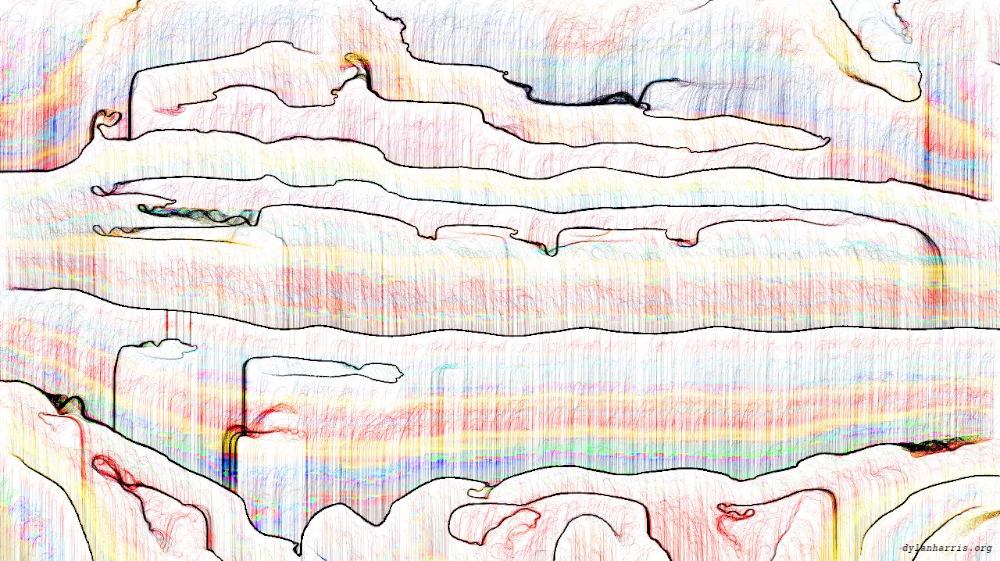 Image 'reflets &mdash; msg &mdash; processing effects 0 sketchy 2 2'.