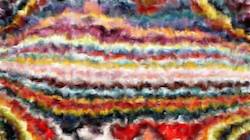 Second of 'reflets &mdash; paint synthesiser classic &mdash; 3.0 collection smeary paints 2'.