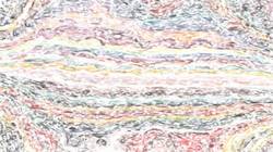 Third of 'reflets &mdash; paint synthesiser classic &mdash; 3.0 collection smeary paints 2'.