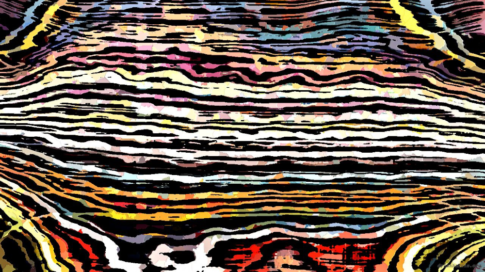 Image 'reflets &mdash; paint action sequence &mdash; screen print ideas 2 2'.