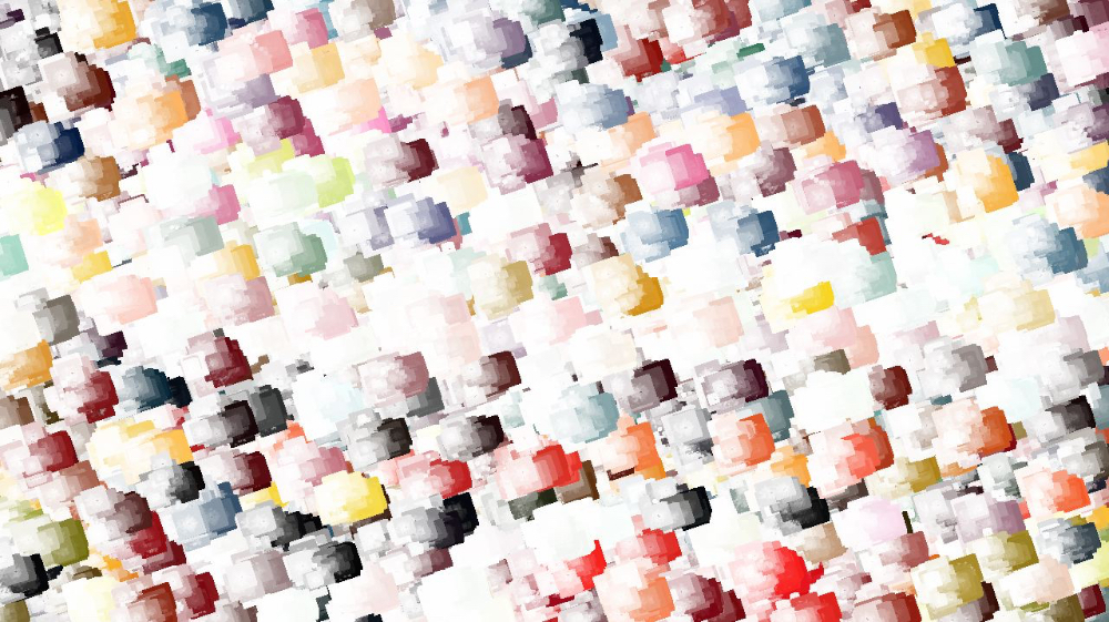 Image 'reflets &mdash; paint synthesiser classic &mdash; wacom spray tilt 1 8'.