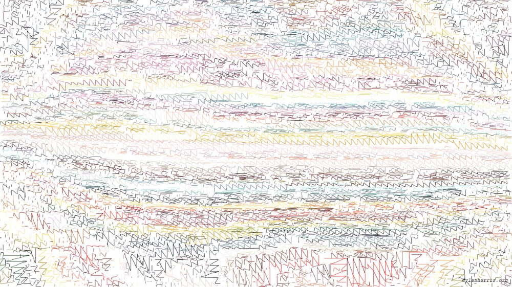 Image 'reflets &mdash; paint action sequence &mdash; sketch renditions 2 8'.