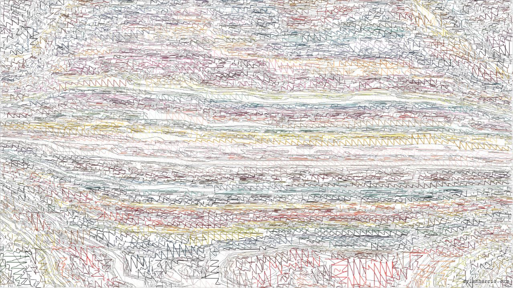 Image 'reflets &mdash; paint action sequence &mdash; sketch renditions 3 1'.