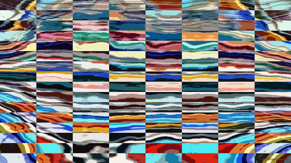 Image 'reflets &mdash; paint action sequence &mdash; src processing 1 8'.
