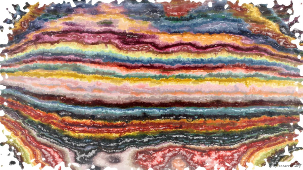 Image 'reflets &mdash; paint action sequence &mdash; src processing 2 3'.