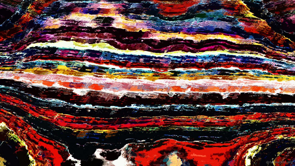 Image 'reflets &mdash; paint action sequence &mdash; src processing 2 4'.