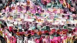 Sixth of 'reflets &mdash; paint synthesiser classic &mdash; 3.5 collection strokes 1'.