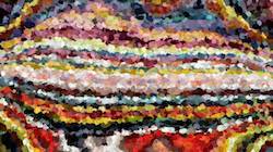 Fourth of 'reflets &mdash; paint synthesiser classic &mdash; 3.5 collection strokes 2'.