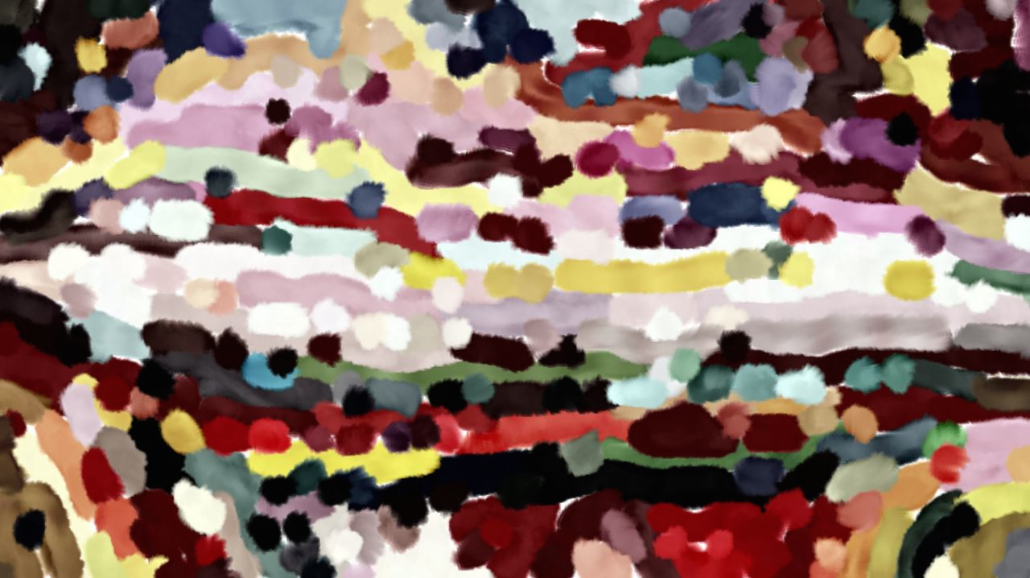 Image 'reflets &mdash; paint synthesiser classic &mdash; 3.5 collection strokes 6 3'.