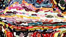 Eighth of 'reflets &mdash; paint synthesiser classic &mdash; 3.5 collection strokes 7'.