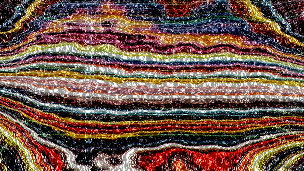 Image 'reflets &mdash; paint action sequence &mdash; stylised 2 2'.