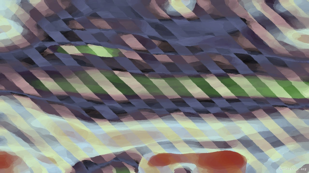 Image 'reflets &mdash; msg &mdash; processing effects 1 source very abstract 2 1'.