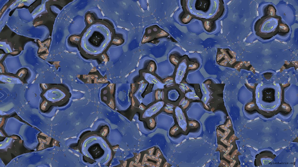 Image 'reflets &mdash; msg &mdash; variations 1 sym broken 2'.