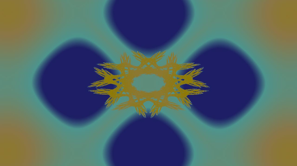 Image 'reflets &mdash; msg &mdash; abstract symmetry 1 4'.