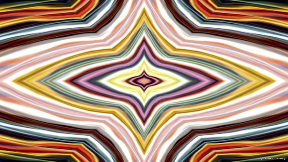 Image 'reflets &mdash; paint action sequence &mdash; symmetry 1 3'.