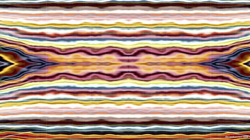 Image 'reflets &mdash; paint action sequence &mdash; symmetry 2 2'.