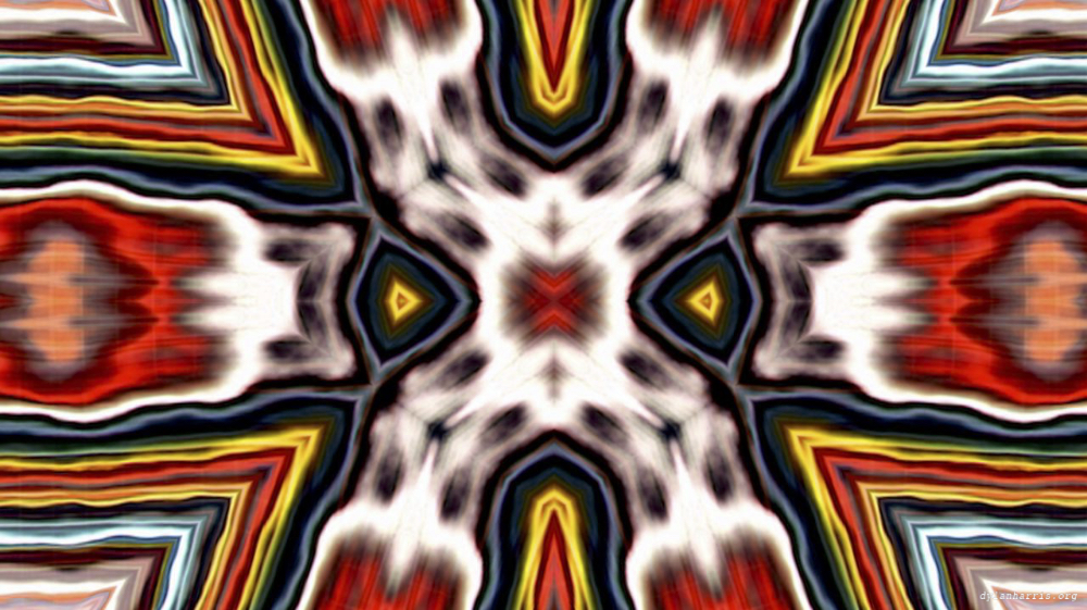 Image 'reflets &mdash; paint action sequence &mdash; symmetry 2 4'.