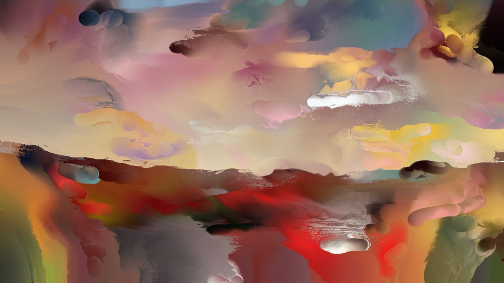 Image 'reflets &mdash; dualmode paint &mdash; default test 1 2 4'.