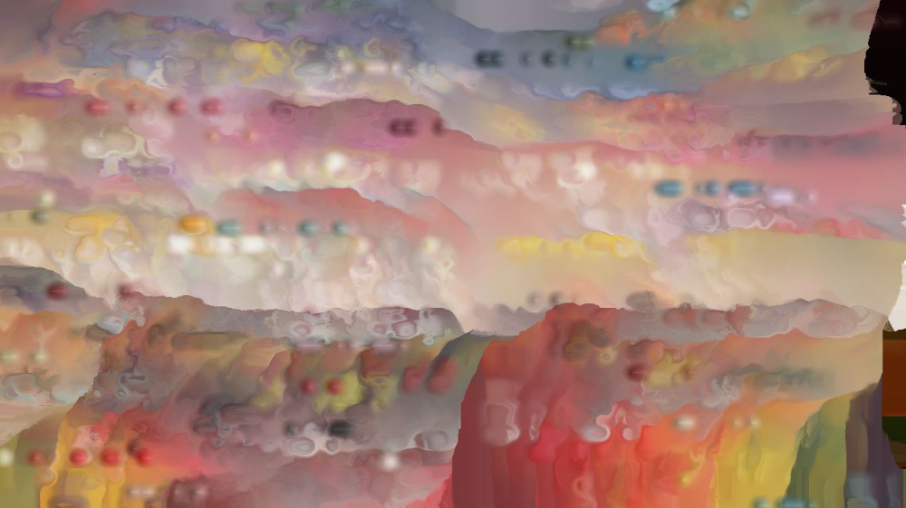 Image 'reflets &mdash; dualmode paint &mdash; default test 1 2 6'.