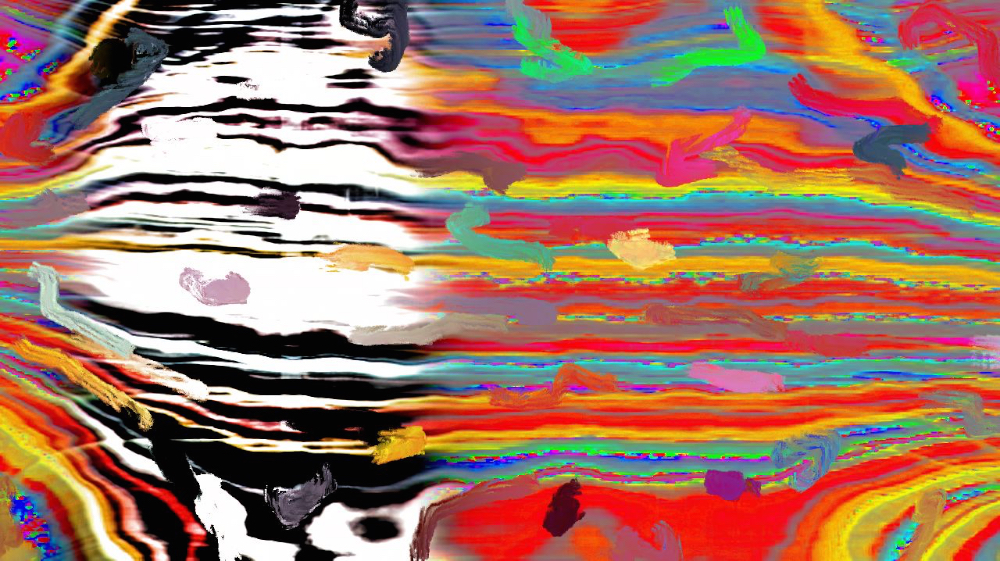 Image 'reflets &mdash; dualmode paint &mdash; default test 1 3 3'.