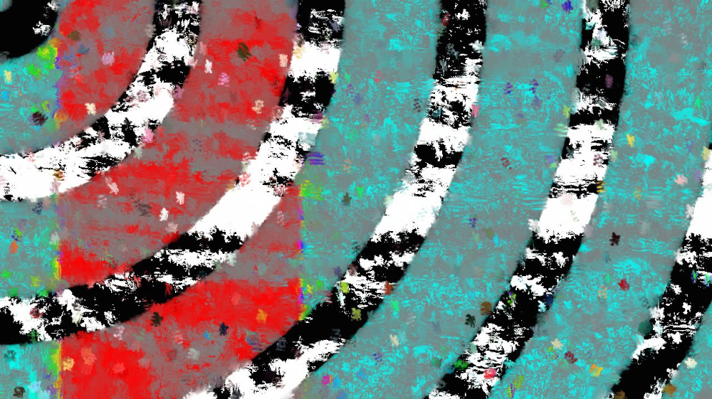 Image 'reflets &mdash; dualmode paint &mdash; default test 1 3 6'.