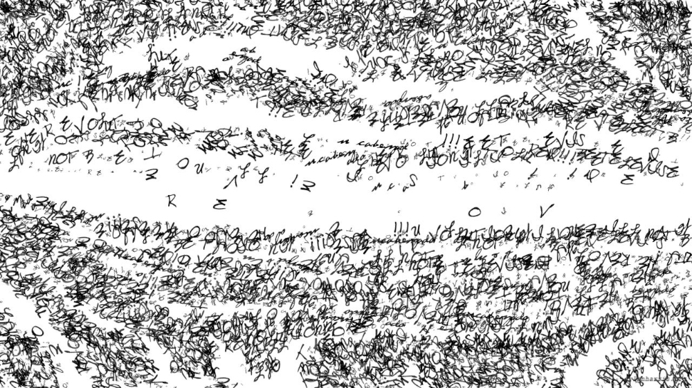 Image 'reflets &mdash; paint action sequence &mdash; text render 4'.