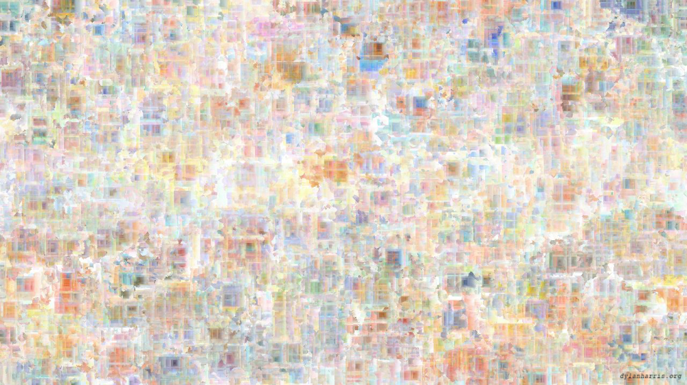 Image 'reflets &mdash; paint action sequence &mdash; textures 4'.