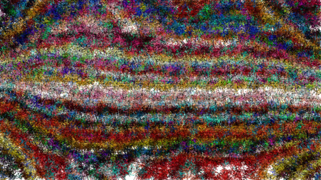 Image 'reflets &mdash; paint synthesiser classic &mdash; default threads 3'.