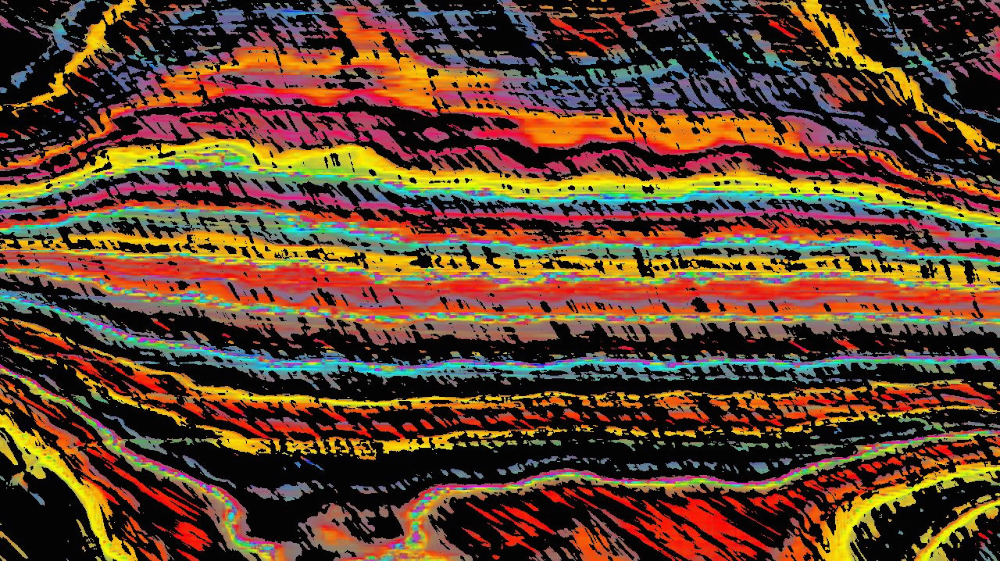 Image 'reflets &mdash; texture synthesiser &mdash; default thresholders 4'.