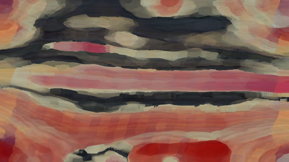 Image 'reflets &mdash; dualmode paint &mdash; default time particle 2 1 5'.