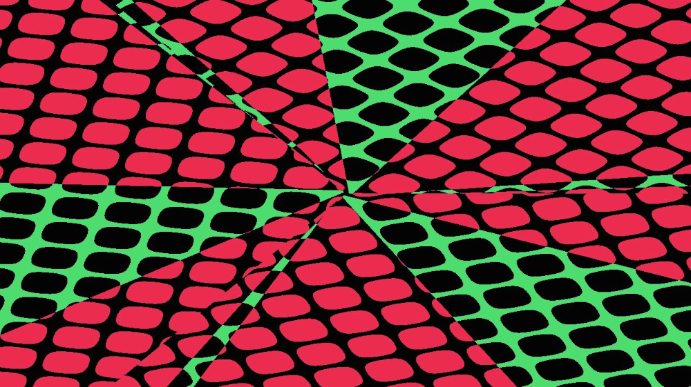 Image 'reflets &mdash; msg &mdash; abstract trisheet 3'.