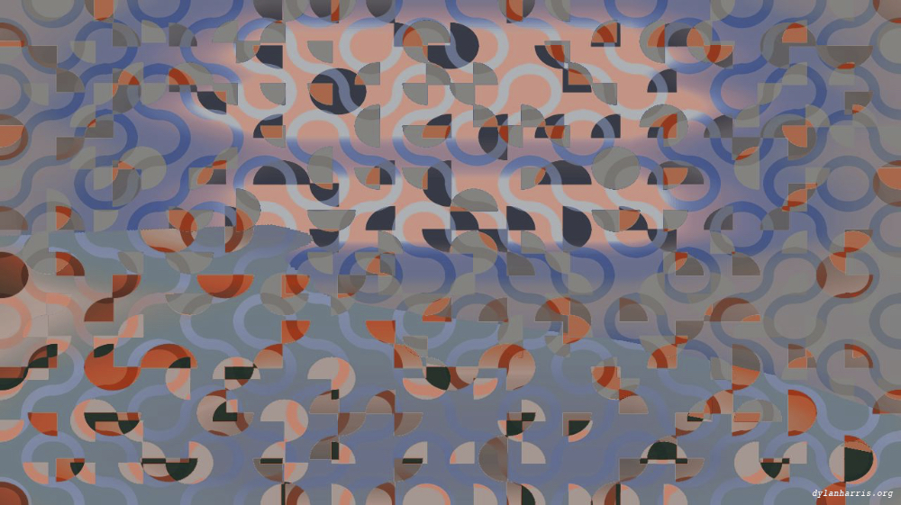 Image 'reflets &mdash; msg &mdash; abstract 1 truchet 2 8'.