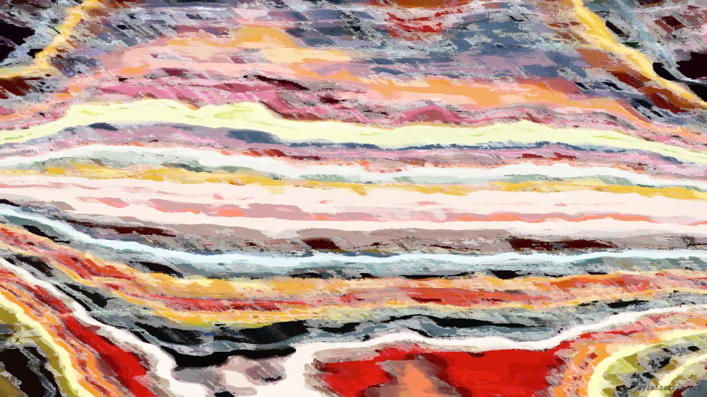 Image 'reflets &mdash; paint action sequence &mdash; tex synth effx 1 3'.