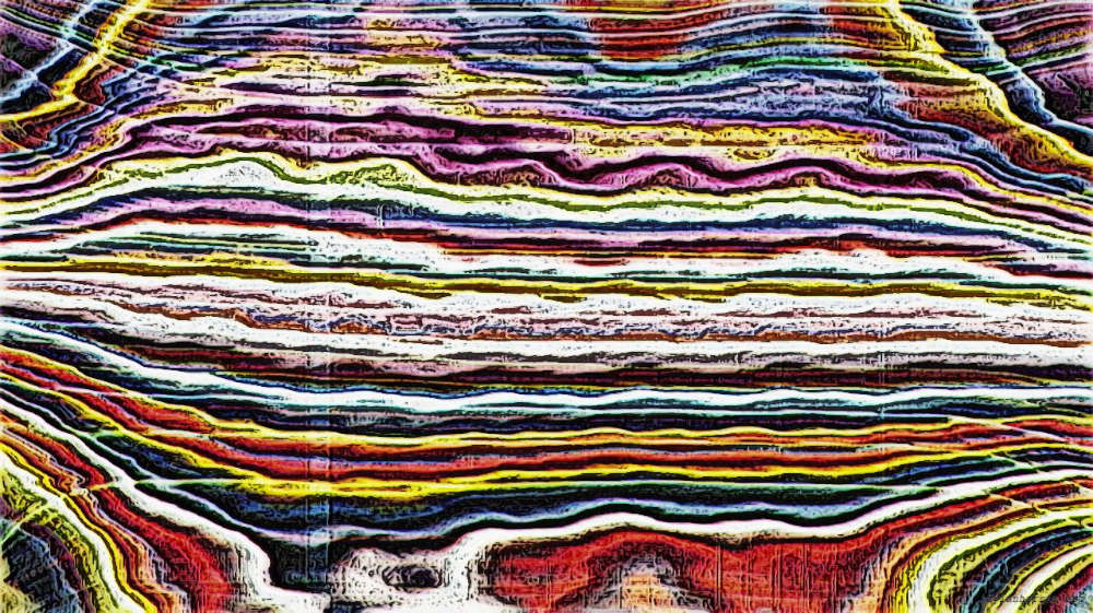 Image 'reflets &mdash; paint action sequence &mdash; textured surface simulations 2 7'.