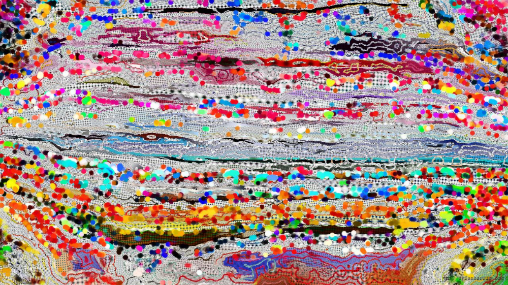 Image 'reflets &mdash; paint action sequence &mdash; torture test 3 4'.