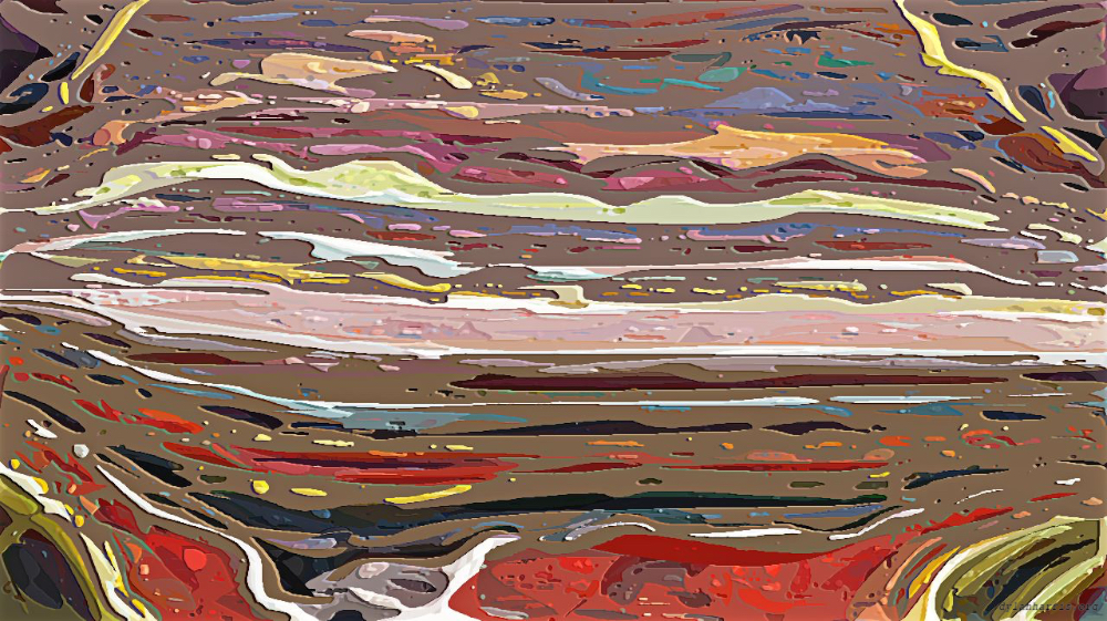 Image 'reflets &mdash; paint action sequence &mdash; vector 2 2'.