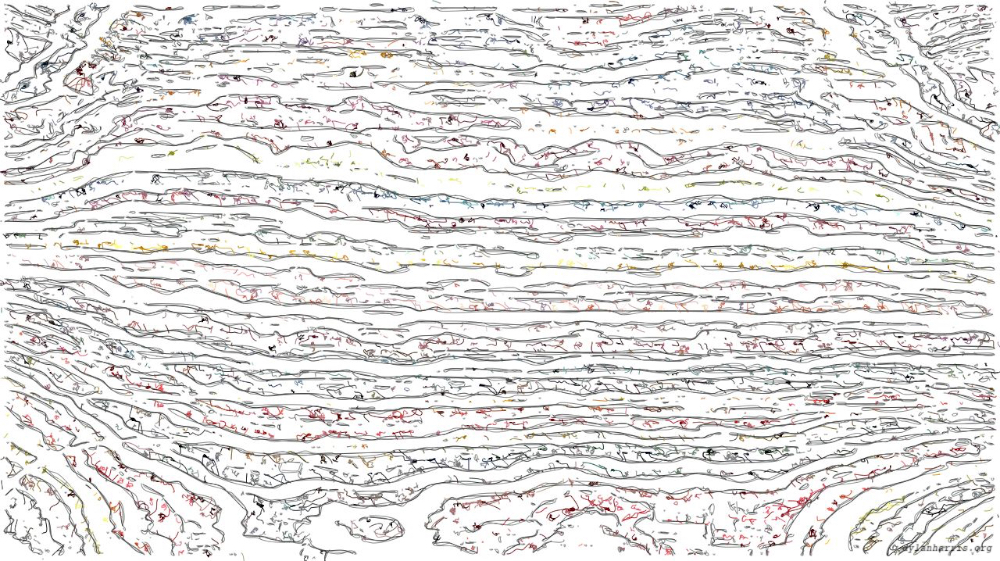 Image 'reflets &mdash; paint action sequence &mdash; vector 2 3'.