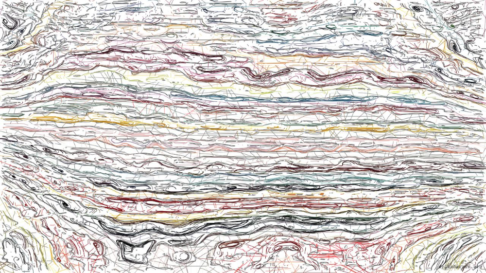 Image 'reflets &mdash; paint action sequence &mdash; vector 2 4'.