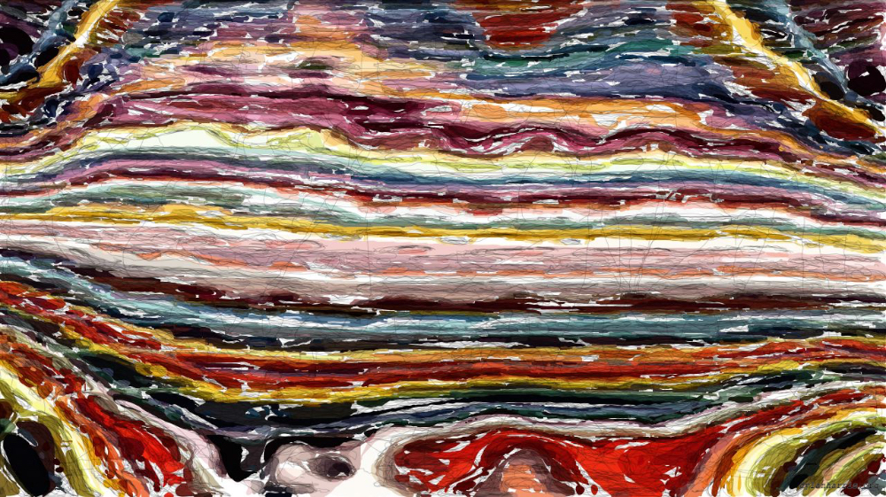 Image 'reflets &mdash; paint action sequence &mdash; vector colour 1'.