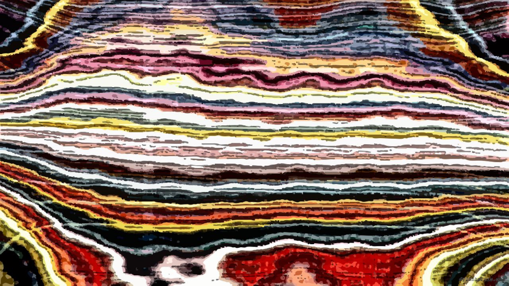 Image 'reflets &mdash; paint action sequence &mdash; vector colour 6'.