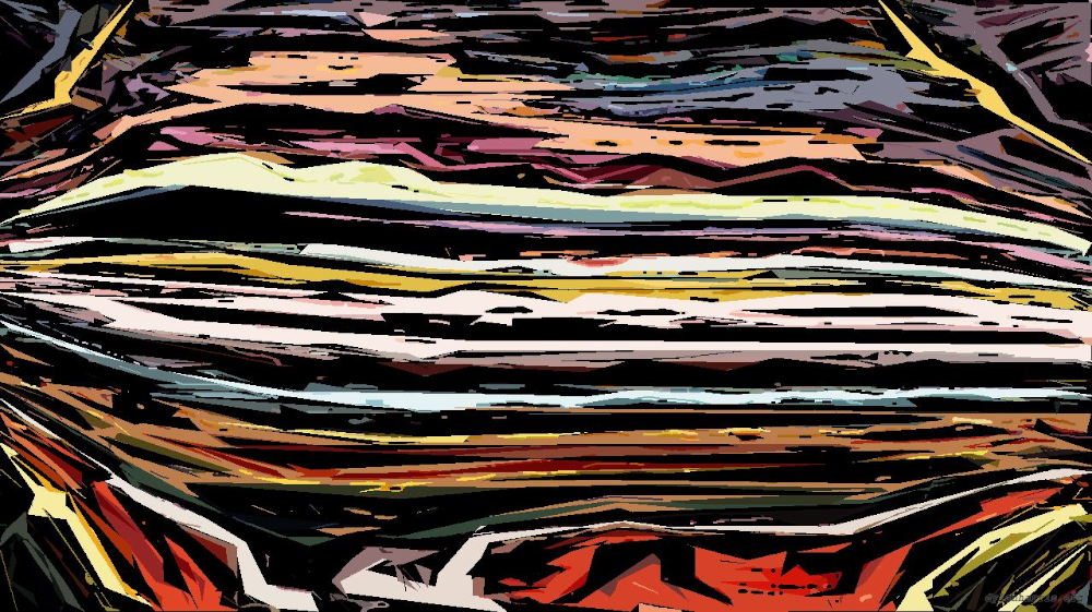 Image 'reflets &mdash; paint action sequence &mdash; vector efx 1 2'.